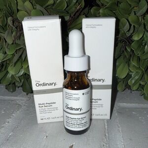 THE ORDINARY Multi-Peptide Eye Serum 0.5‎ oz 15ml New - LOT OF 2